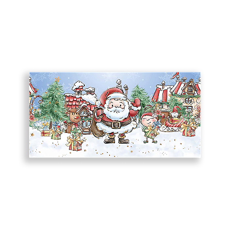 Capa Painel Retangular Sublimado - Natal