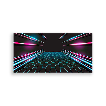 Capa Painel Retangular Sublimado - Neon