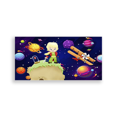 Capa Painel Retangular Sublimado - O Pequeno Principe