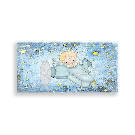 Capa Painel Retangular Sublimado - O Pequeno Principe