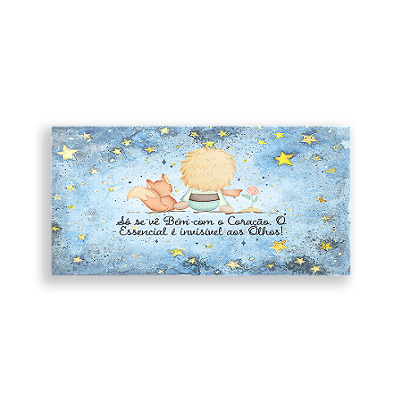 Capa Painel Retangular Sublimado - O Pequeno Principe