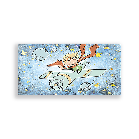 Capa Painel Retangular Sublimado - O Pequeno Principe