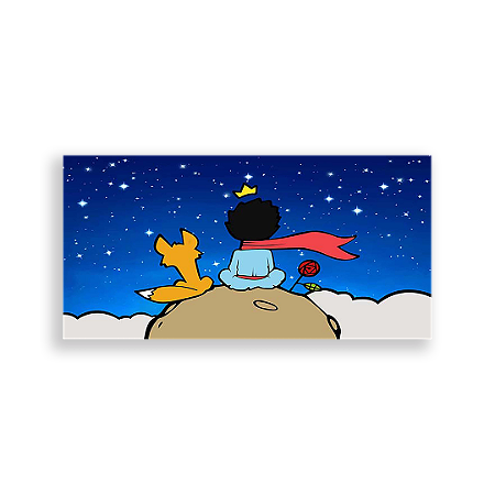 Capa Painel Retangular Sublimado - O Pequeno Principe