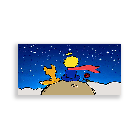 Capa Painel Retangular Sublimado - O Pequeno Principe