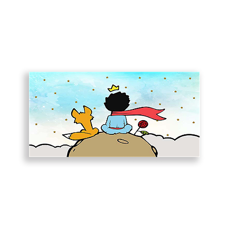 Capa Painel Retangular Sublimado - O Pequeno Principe