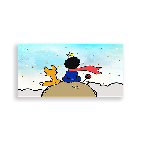Capa Painel Retangular Sublimado - O Pequeno Principe