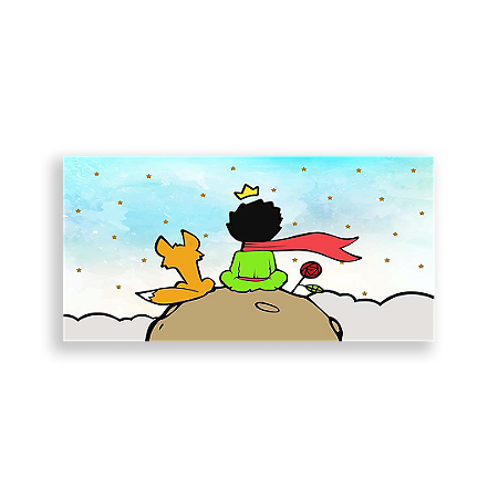 Capa Painel Retangular Sublimado - O Pequeno Principe