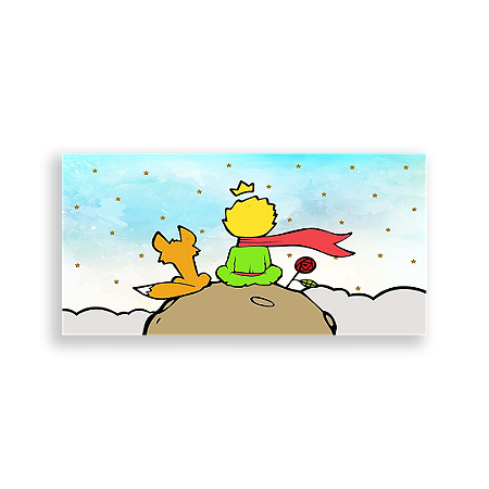 Capa Painel Retangular Sublimado - O Pequeno Principe