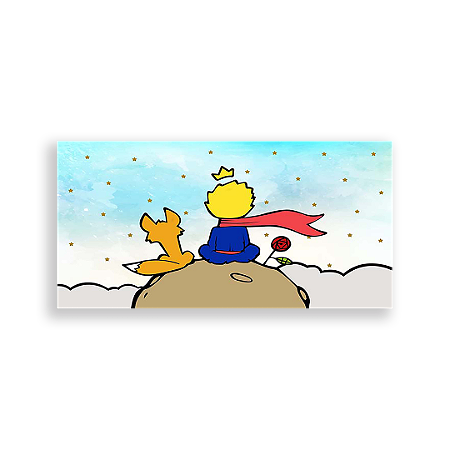 Capa Painel Retangular Sublimado - O Pequeno Principe