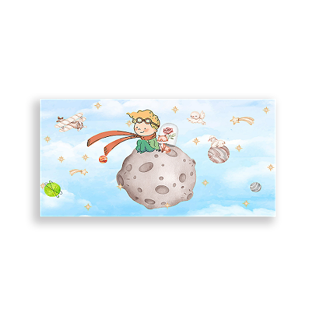 Capa Painel Retangular Sublimado - O Pequeno Principe