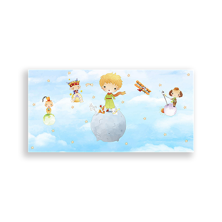 Capa Painel Retangular Sublimado - O Pequeno Principe