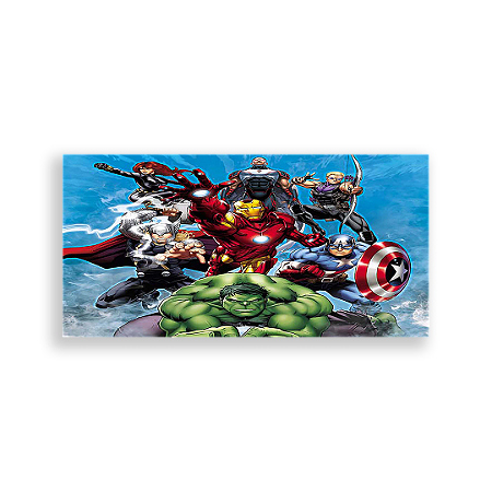 Capa Painel Retangular Sublimado - Os Vingadores