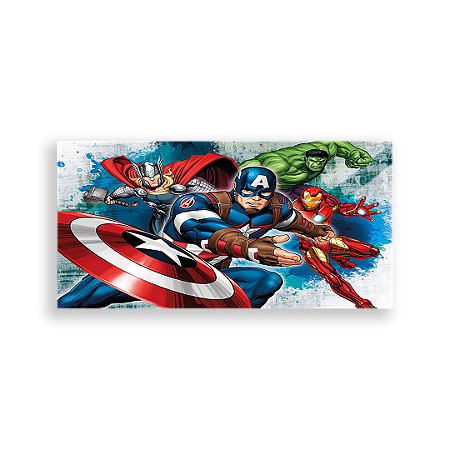 Capa Painel Retangular Sublimado - Os Vingadores