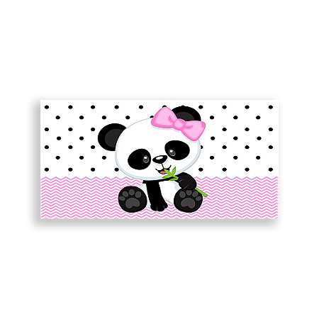 Capa Painel Retangular Sublimado - Pandas