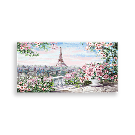 Capa Painel Retangular Sublimado - Paris