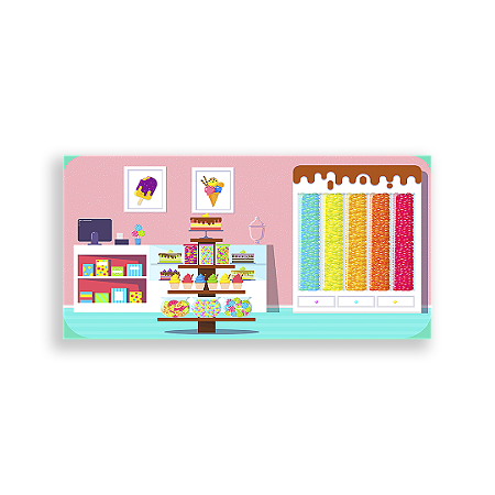 Capa Painel Retangular Sublimado - Patisserie