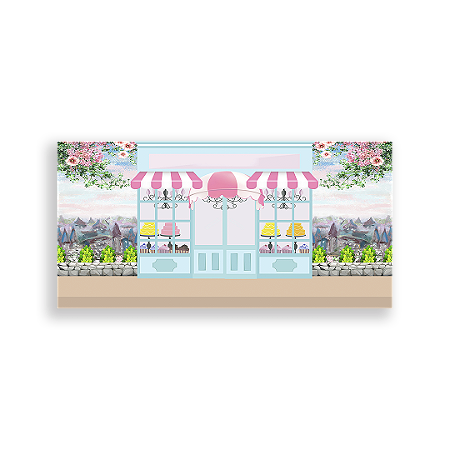 Capa Painel Retangular Sublimado - Patisserie