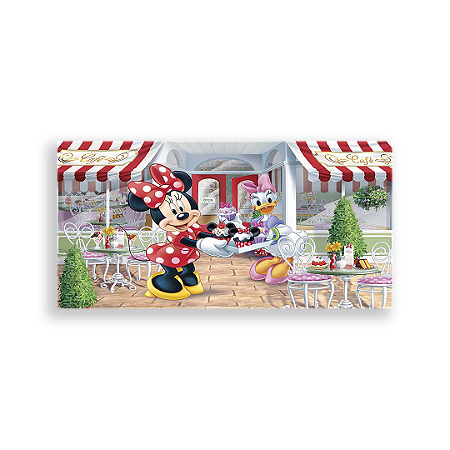 Capa Painel Retangular Sublimado - Patisserie Da Minnie