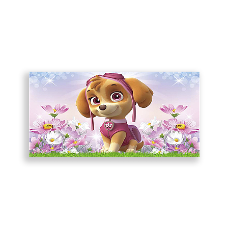 Capa Painel Retangular Sublimado - Patrulha Canina