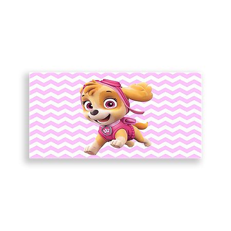 Capa Painel Retangular Sublimado - Patrulha Canina
