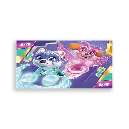 Capa Painel Retangular Sublimado - Patrulha Canina