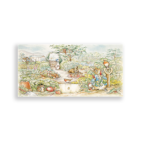 Capa Painel Retangular Sublimado - Peter Rabbit