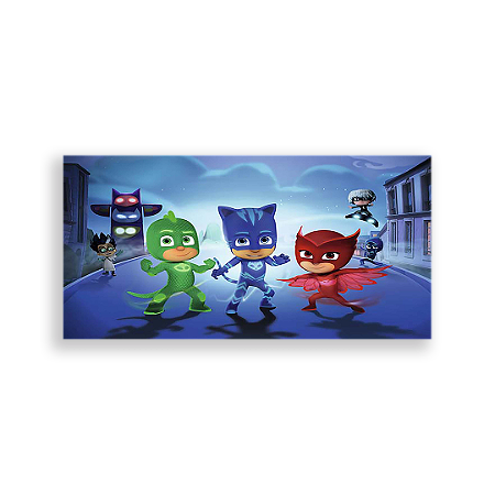 Capa Painel Retangular Sublimado - Pj Mask