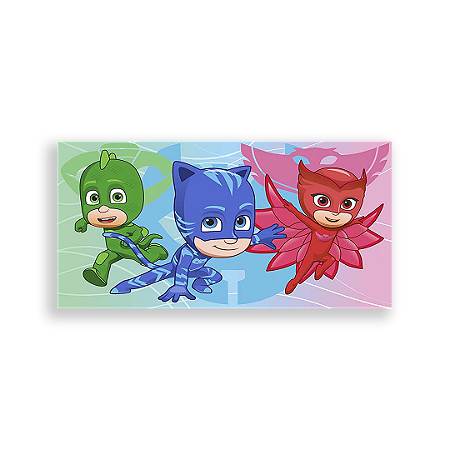 Capa Painel Retangular Sublimado - Pj Mask