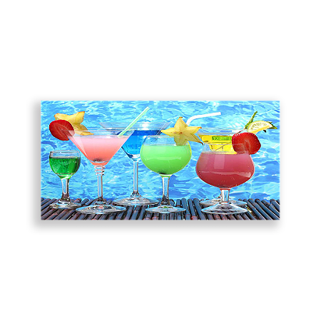 Capa Painel Retangular Sublimado - Pool Party