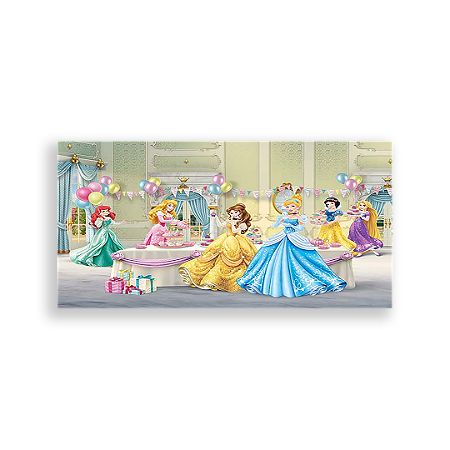 Capa Painel Retangular Sublimado - Princesas Disney