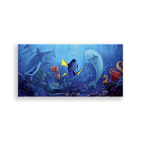 Capa Painel Retangular Sublimado - Procurando Dory