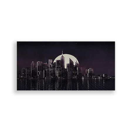 Capa Painel Retangular Sublimado - Prédios