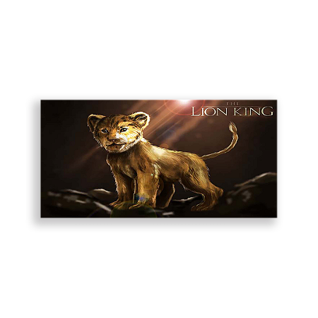 Capa Painel Retangular Sublimado - Rei Leão