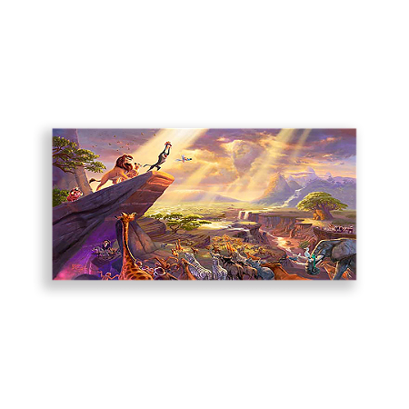 Capa Painel Retangular Sublimado - Rei Leão