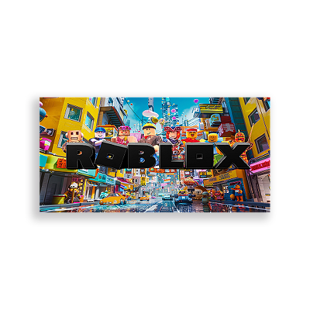 Capa Painel Retangular Sublimado - Roblox