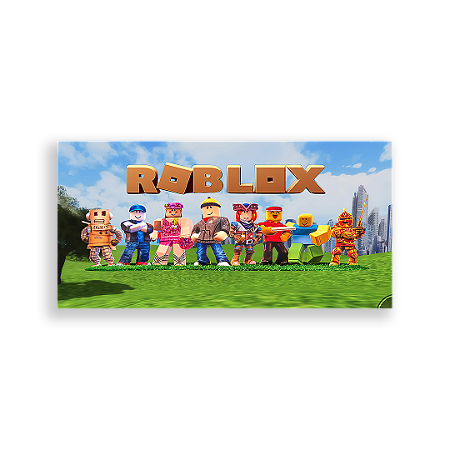 Capa Painel Retangular Sublimado - Roblox