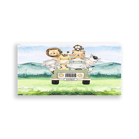 Capa Painel Retangular Sublimado - Safari