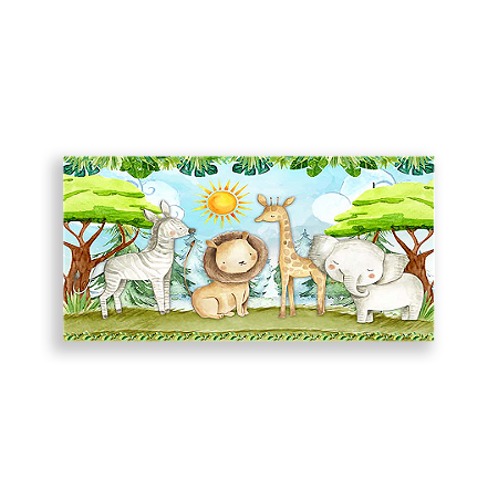 Capa Painel Retangular Sublimado - Safari