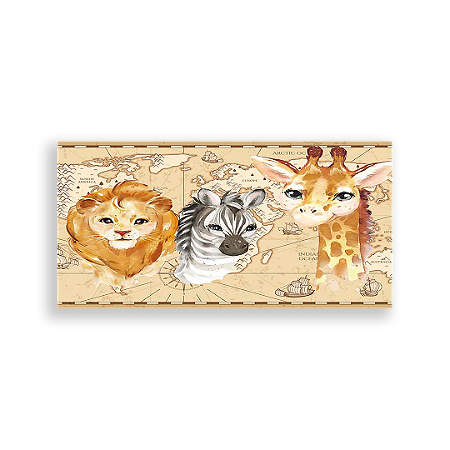 Capa Painel Retangular Sublimado - Safari