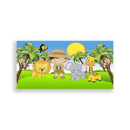 Capa Painel Retangular Sublimado - Safari