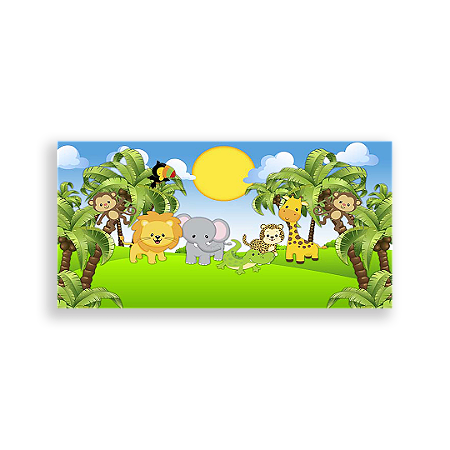 Capa Painel Retangular Sublimado - Safari