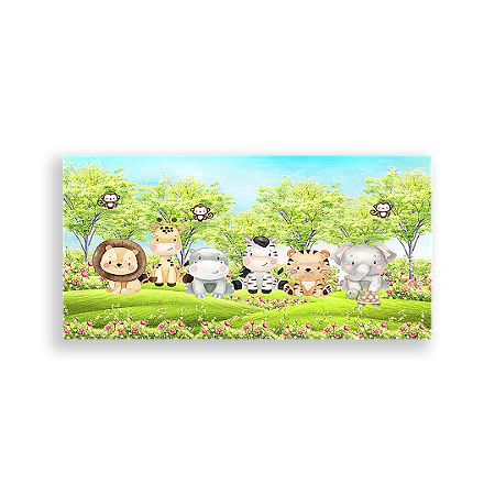 Capa Painel Retangular Sublimado - Safari
