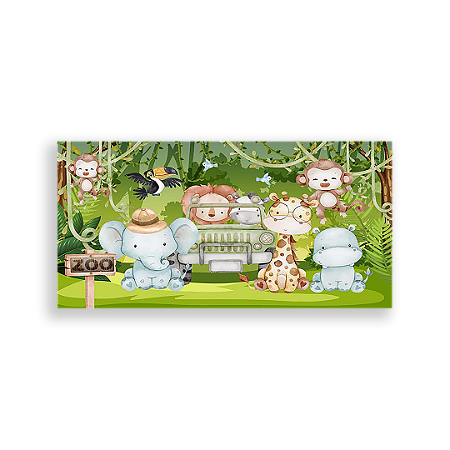 Capa Painel Retangular Sublimado - Safari