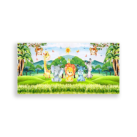 Capa Painel Retangular Sublimado - Safari