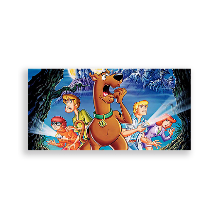 Capa Painel Retangular Sublimado - Scooby Doo