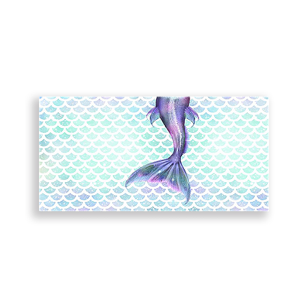 Capa Painel Retangular Sublimado - Sereias