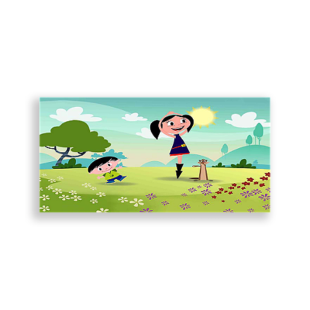 Capa Painel Retangular Sublimado - Show Da Luna