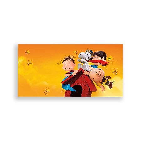Capa Painel Retangular Sublimado - Snoopy