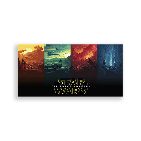 Capa Painel Retangular Sublimado - Star Wars