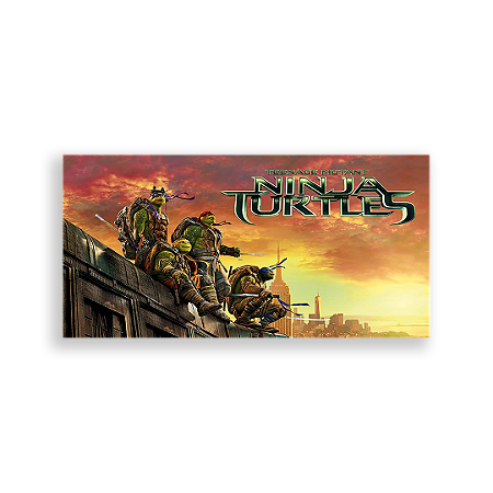 Capa Painel Retangular Sublimado - Tartarugas Ninja